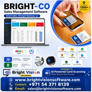 BRIGHT CO SALES MANAGEMENT CRM WITH AI